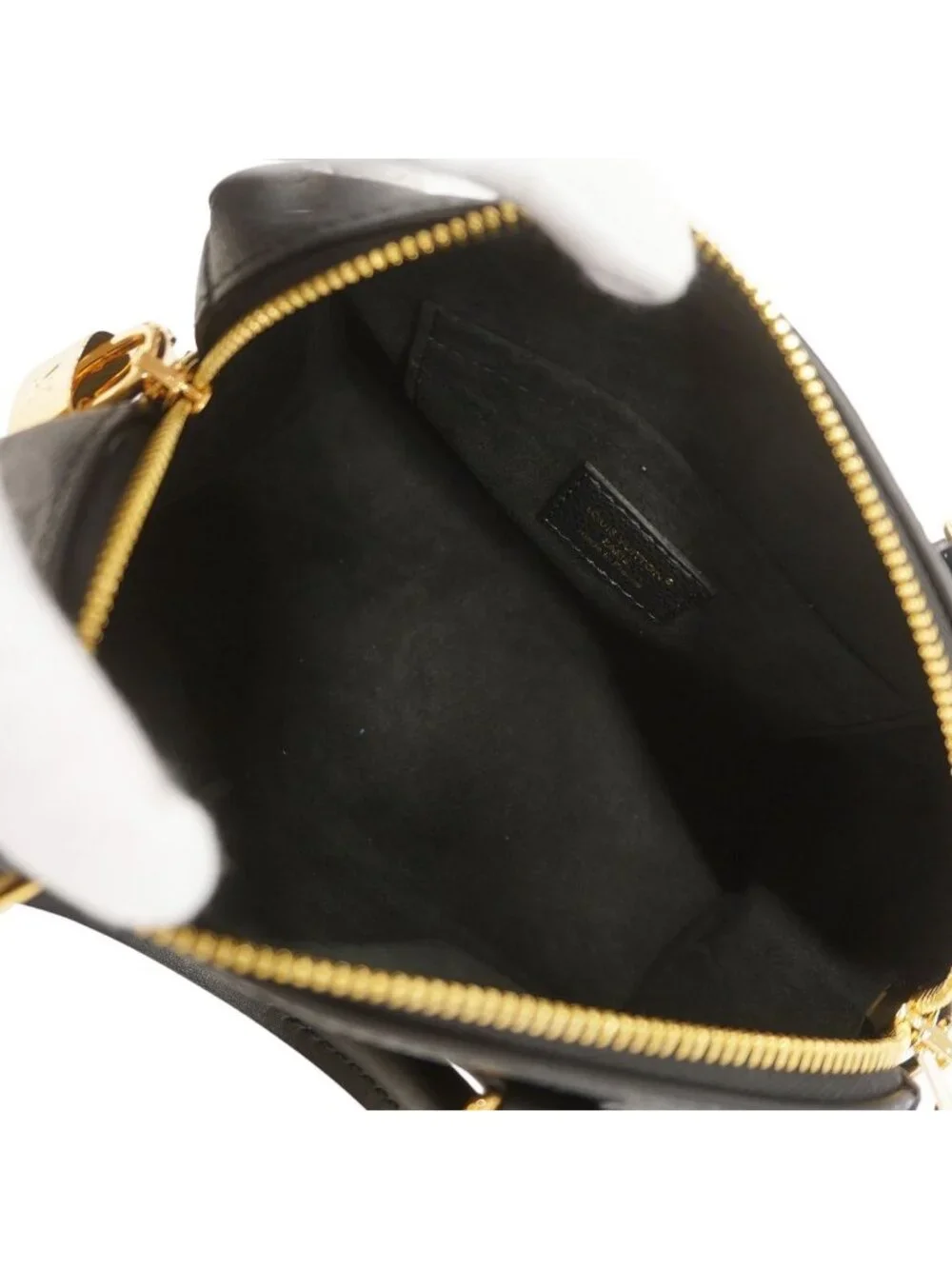 Louis Vuitton Handbag Monogram Empreinte Speedy Bandouliere 20 Noir 2-Way Bag
